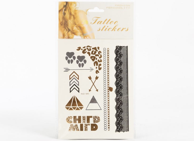 برچسب تاتو موقت