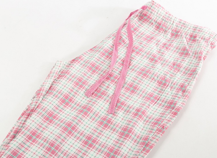 شلوار راحتی چهارخانه زنانه