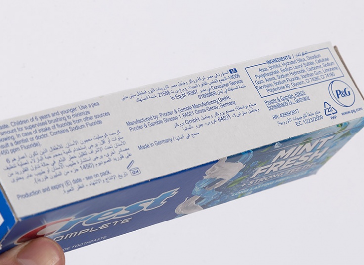 خمیر دندان crest