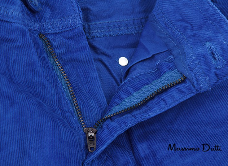 شلوار مخمل کبریتی زنانه ZARA