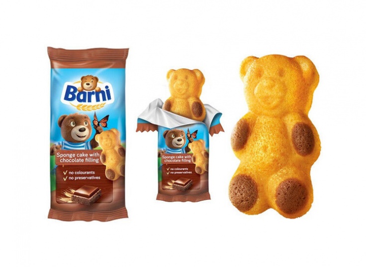 کیک شکلاتی Barni