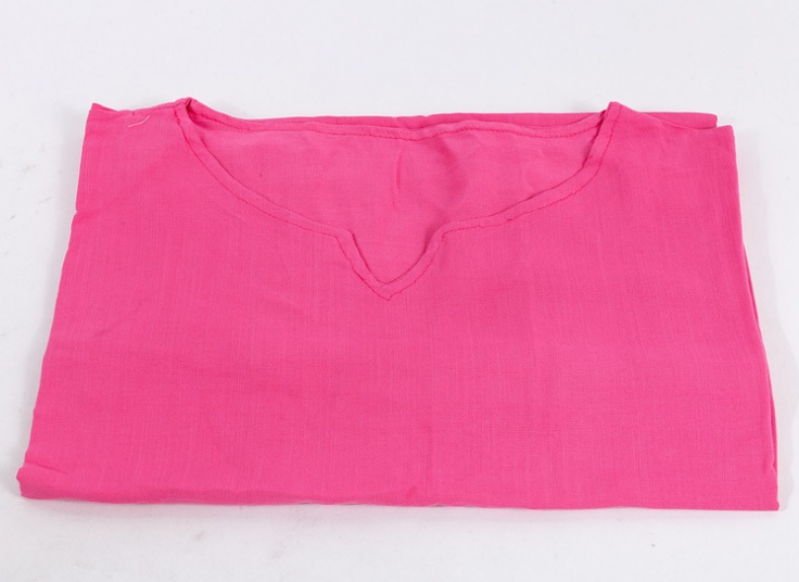 تونیک لینن یقه اشکی