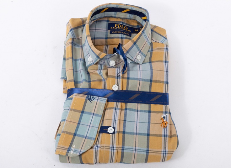 پیراهن آستین بلند طرح Ralph Lauren