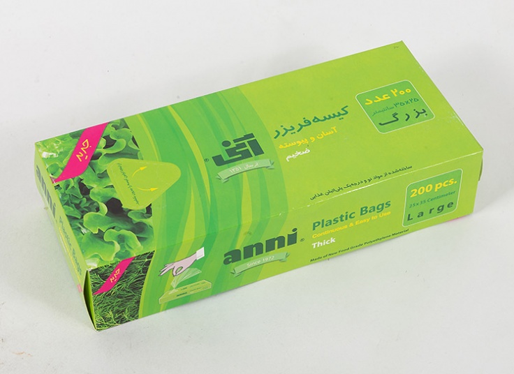 انواع کیسه فریزر آنی