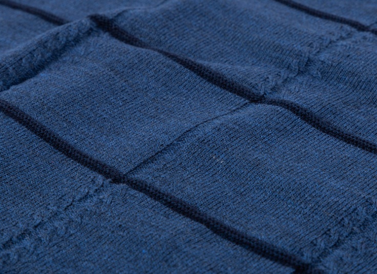 پلیور بافت راه راه طرح Ralph Lauren