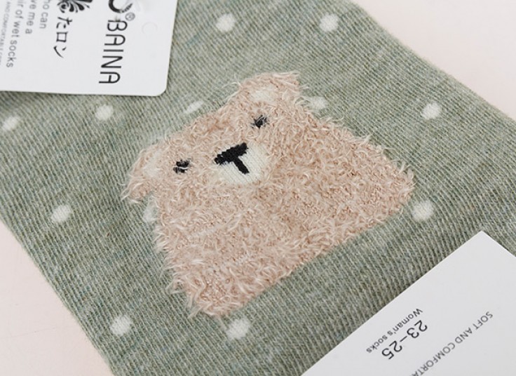 جوراب دخترانه عروسکی BAINA