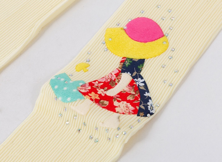 جوراب شلواری طرحدار دخترانه