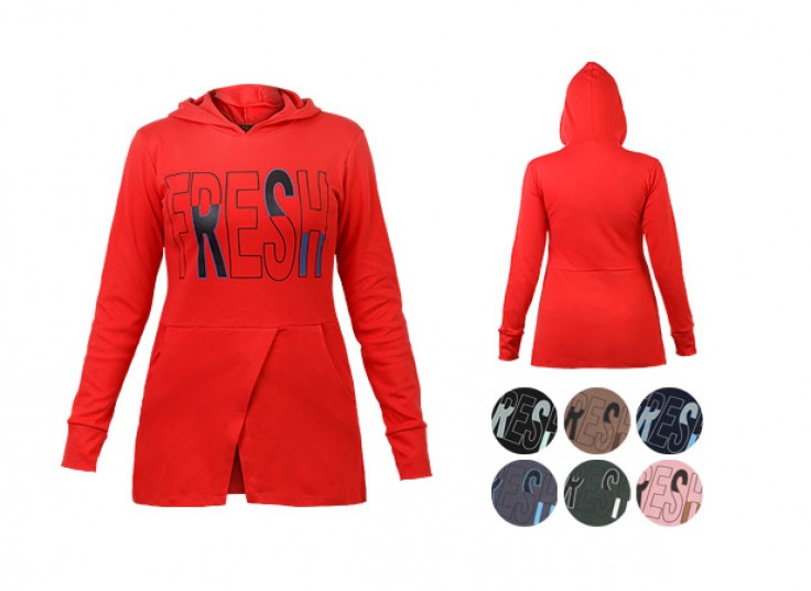 تونیک کلاهدار زنانه FRESH