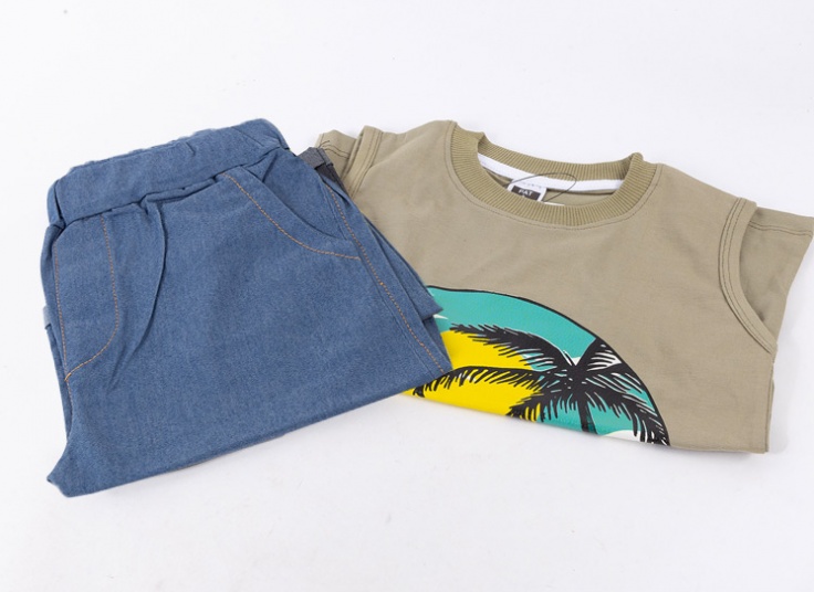 ست رکابی و شلوارک بچگانه