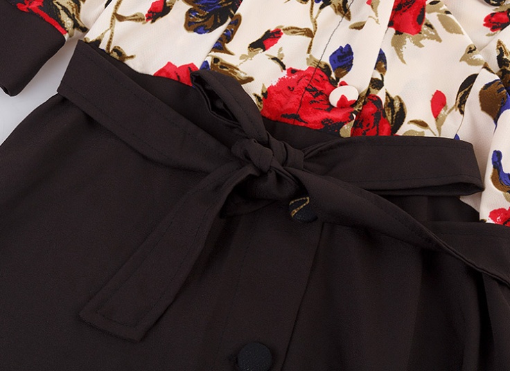 مانتو بلند زنانه Floral