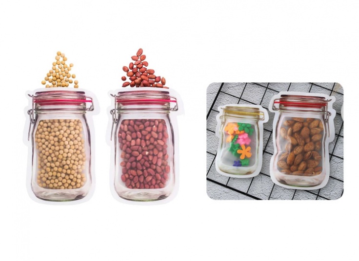 کیسه زیپ دار مدل Bottle