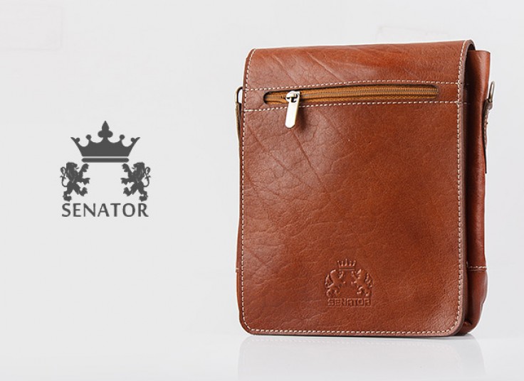 کیف کج چرمی SENATOR