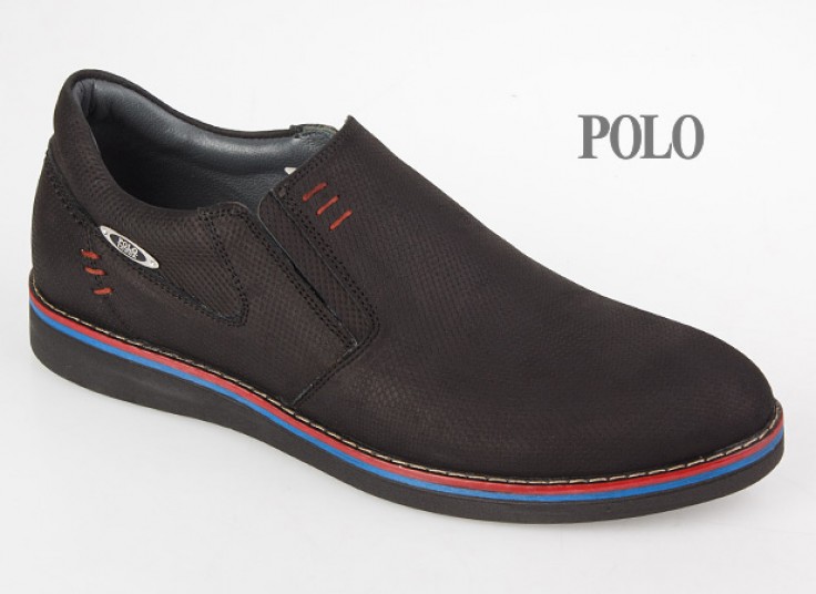 کفش رویه بلند چرم طبیعی polo