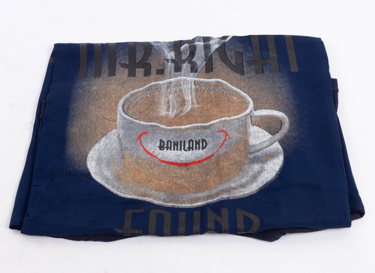 تاپ جلو نخی طرح فنجان و قهوه کد14325