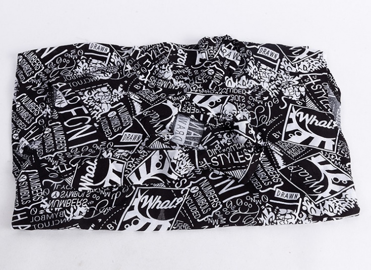 تاپ یقه گره‌ای نخی طرحدار