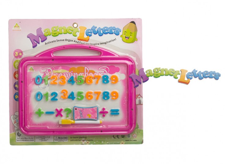 تخته وایت برد دو طرفه Magnet letters