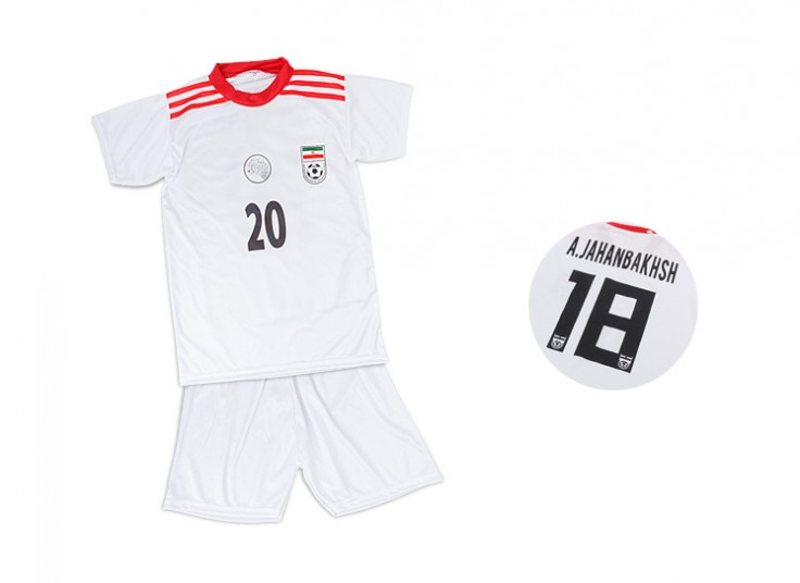 ست تیشرت شورت ورزشی طرح تیم ملی