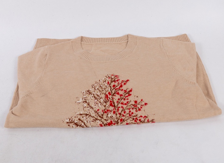 بلوز بافت زنانه نگین دار