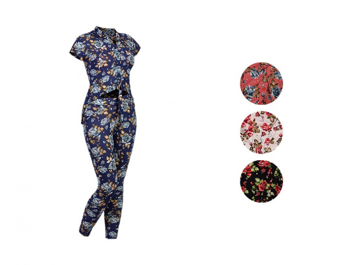 ست بلوز و شلوار Scarlet