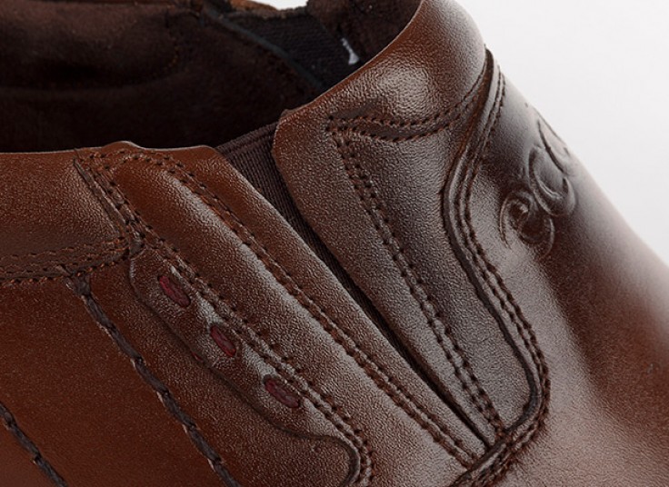 کفش مردانه چرم طبیعی ecco