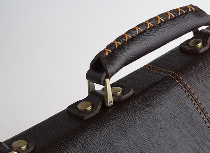 کیف اداری چرم طبیعی lezar