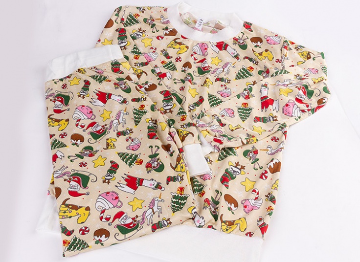 ست بلوز و شلوار زنانه Christmas