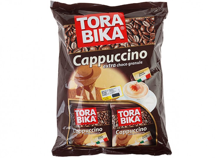 پک 20 عددی کاپوچینو TORA BIKA