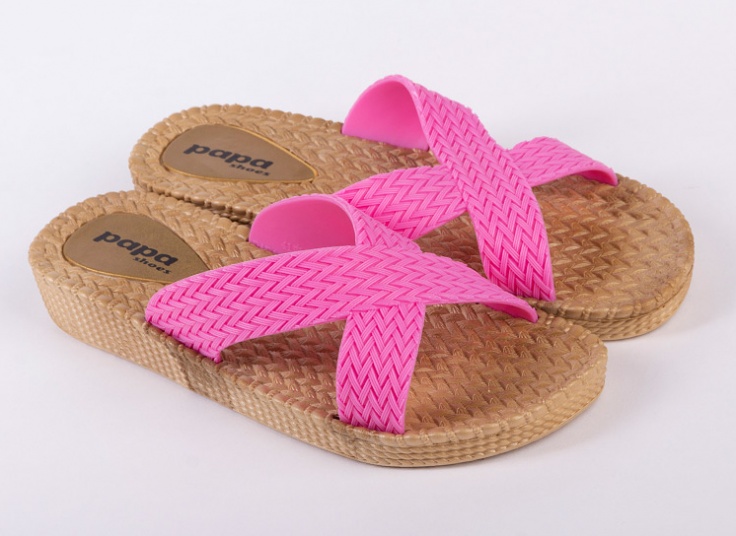 دمپایی زنانه PaPa مدل straw