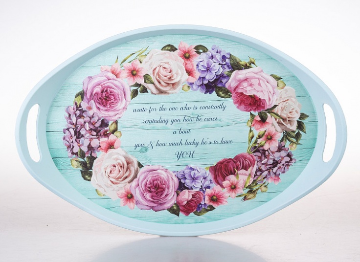 سینی طرحدار Flowery 