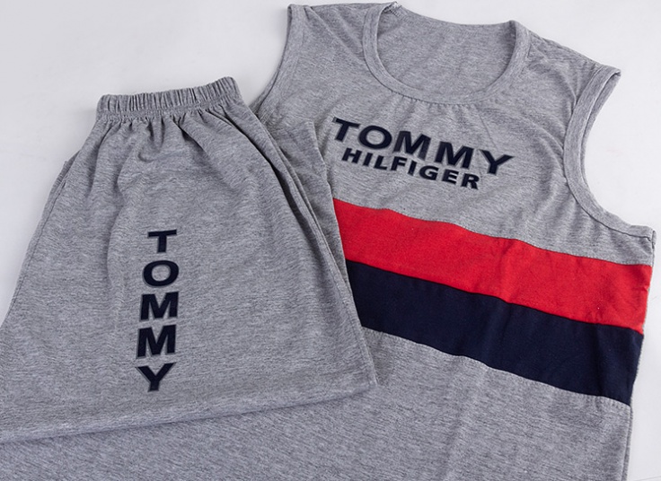 حلقه ای و شلوارک مردانه طرح TOMMY