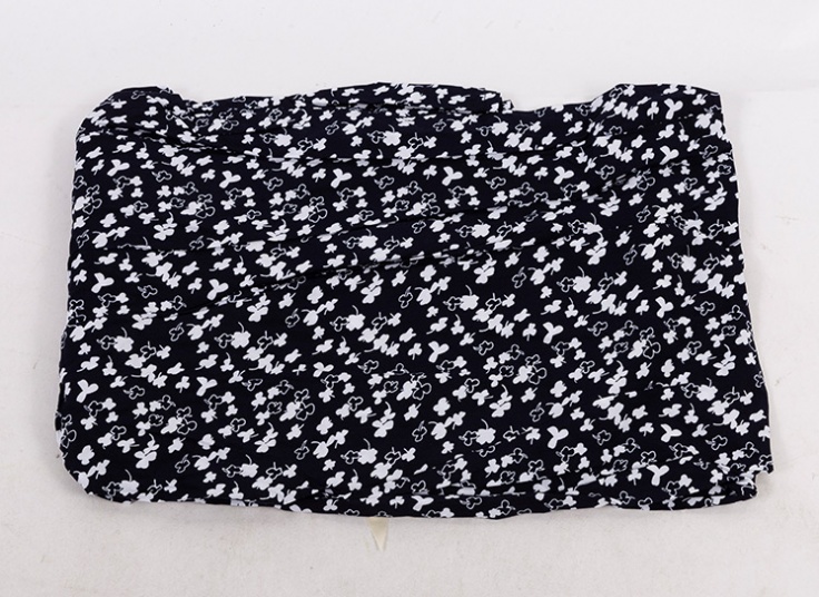 شلوار نخی گلدار PR