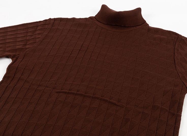 یقه اسکی بافت طرحدار