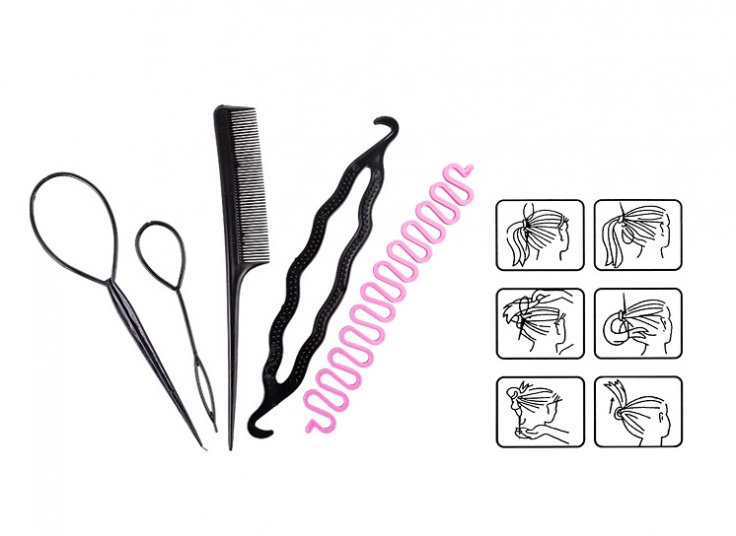 پکیج 5 عددی بامتل مو