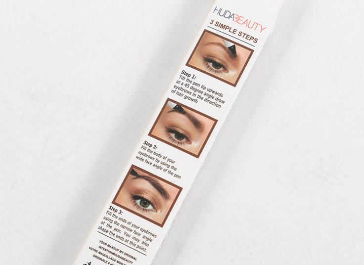 ماژیک هاشور ابرو 4 خط HUDA BEAUTY