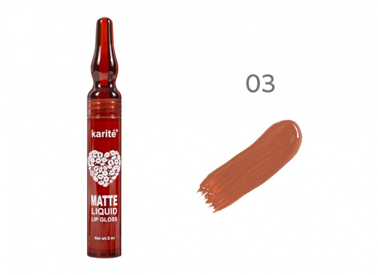رژ لب مایع آمپولی Karite