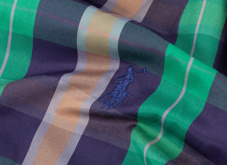 پیراهن مردانه چهارخانه طرح Polo