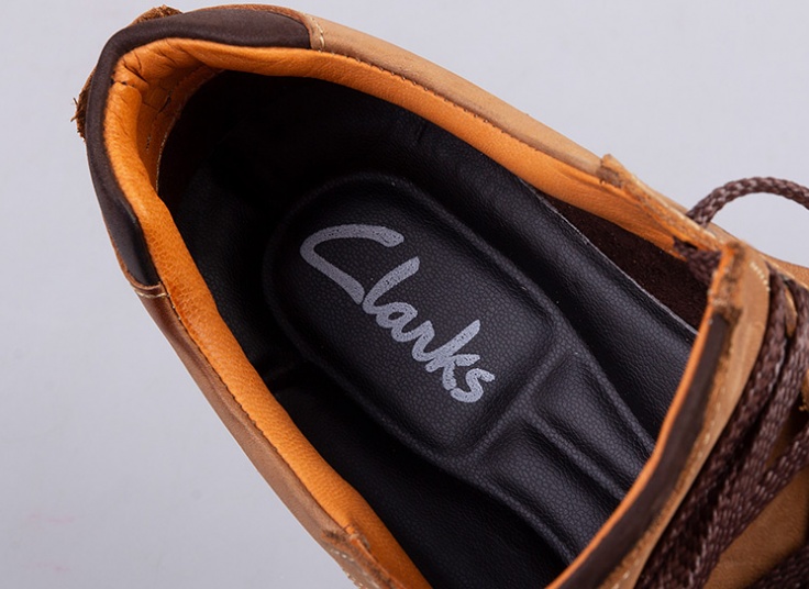 کفش چرم طبیعی مردانه Clarks