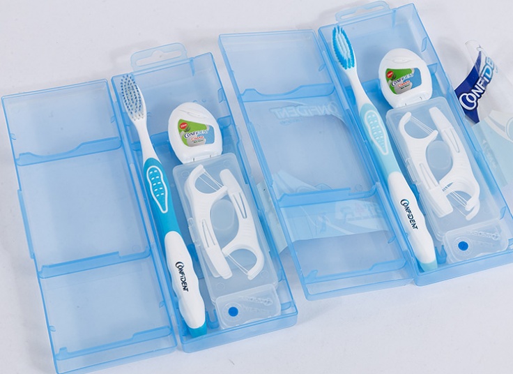ست کامل مسواک و نخ دندان Confident