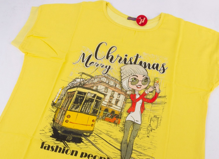 تیشرت زنانه Merry Christmas