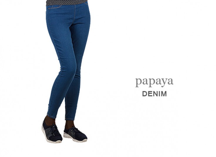 لگ طرح جین Papaya