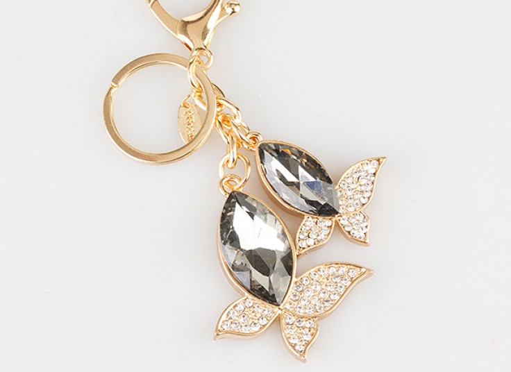 آویز کلید کریستالی Bird