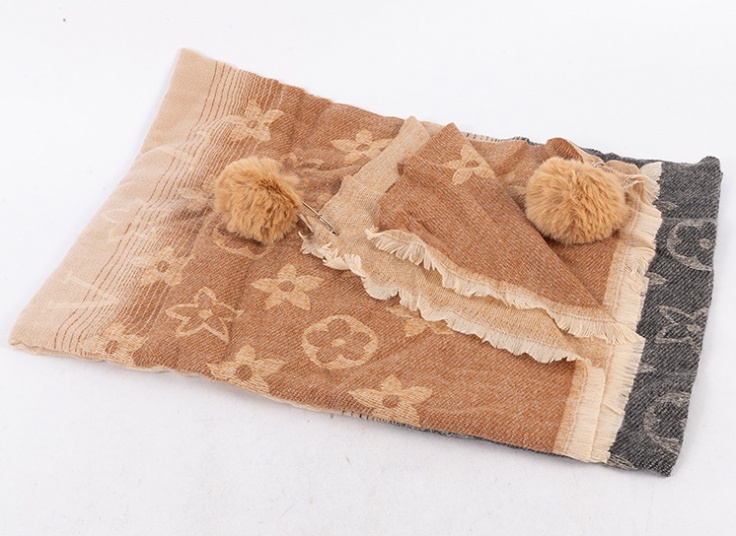 شال زنانه بافت LV