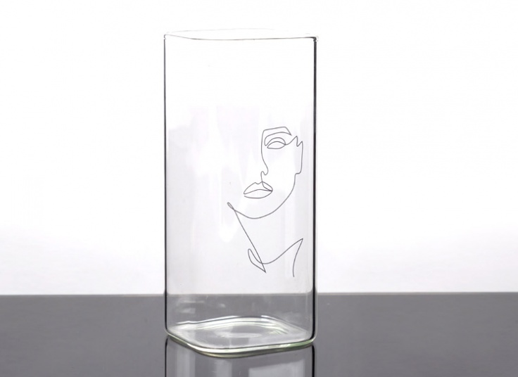 لیوان مربع پیرکس