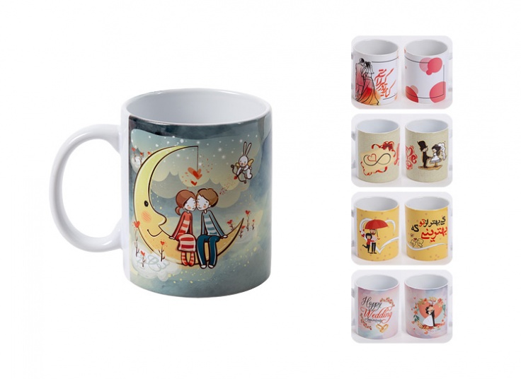 ماگ طرح عاشقانه