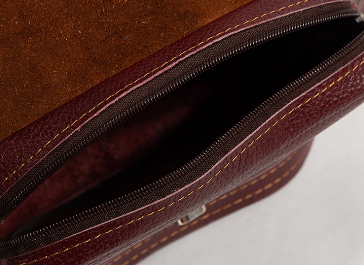 کیف دوشی زنانه چرم طبیعی