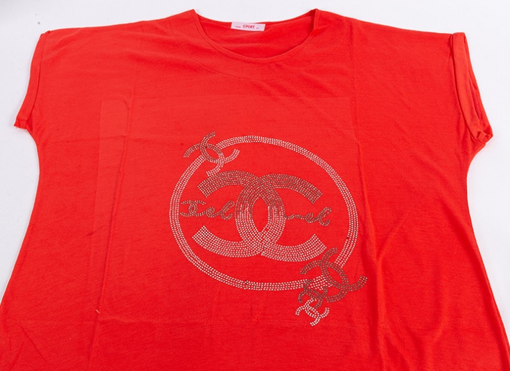 تاپ سایز بزرگ طرح Chanel