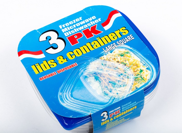 پک 3 عددی طروف فریزری