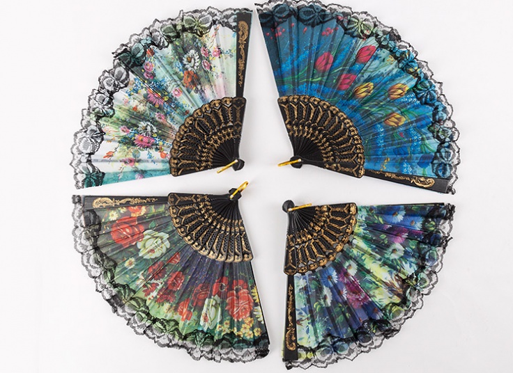 بادبزن دستی تاشو