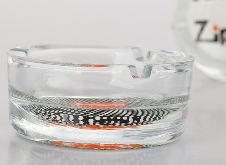 زیرسیگاری شیشه ای طرح Zippo