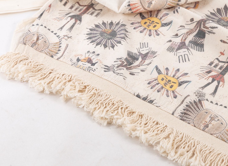 تونیک لینن طرحدار زنانه